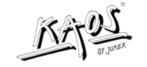 KAOS BY JOKER Logo (IGE, 31.01.1989)