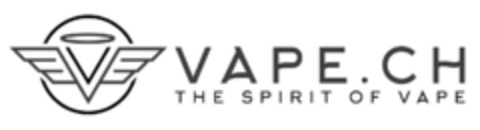 VAPE.CH THE SPIRIT OF VAPE Logo (IGE, 06.04.2023)