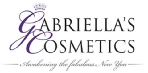 GABRIELLA'S COSMETICS Awakening the fabulous New You Logo (IGE, 24.09.2015)