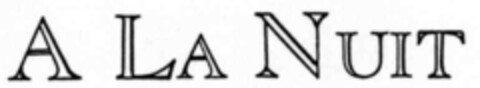 A LA NUIT Logo (IGE, 26.05.2000)