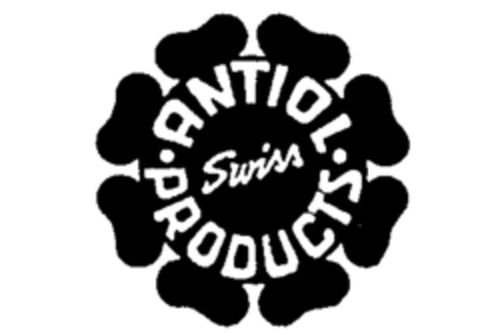 Swiss PRODUCTS ANTIOL Logo (IGE, 04.10.1988)