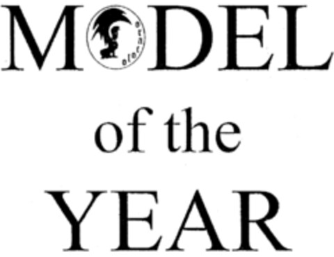 MODEL of the YEAR oracolo Logo (IGE, 16.10.1997)