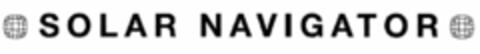 SOLAR NAVIGATOR Logo (IGE, 19.11.2007)