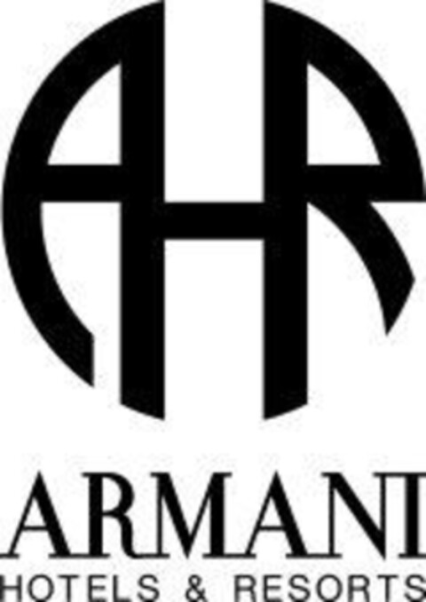 AHR ARMANI HOTELS & RESORTS Logo (IGE, 15.02.2005)