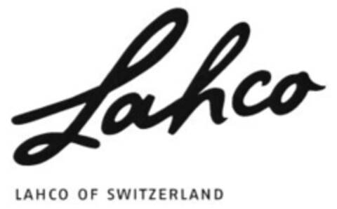 Lahco LAHCO OF SWITZERLAND Logo (IGE, 03.02.2012)
