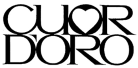 CUOR D'ORO Logo (IGE, 06.02.1987)