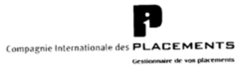 Compagnie Internationale des PLACEMENTS Gestionnaire de vos placements iP Logo (IGE, 20.04.2001)