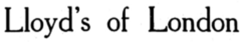 Lloyd's of London Logo (IGE, 21.12.1995)