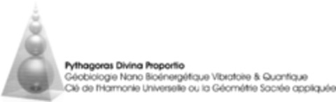 Pythagoras Divina Proportio Géobiologie Nano Bioénergétique Vibratoire & Quantique Clé de l'Harmonie Universelle ou la Géométrie Sacrée appliquée Logo (IGE, 02/16/2014)