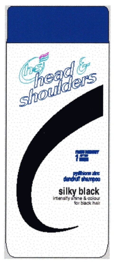 hs head & shoulders silky black intensyshine & colour for black hair Logo (IGE, 12/16/2005)