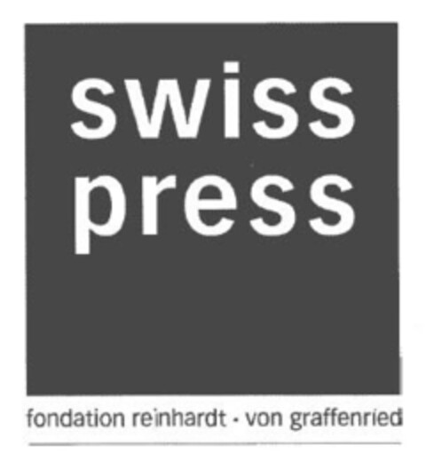 swiss press fondation reinhardt - von graffenried Logo (IGE, 26.02.2016)