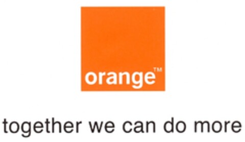 orange together we can do more Logo (IGE, 29.07.2008)