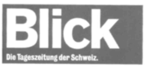 Blick Die Tageszeitung der Schweiz. Logo (IGE, 22.05.2003)