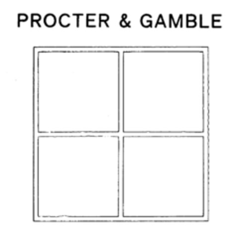 PROCTER & GAMBLE Logo (IGE, 14.05.1981)