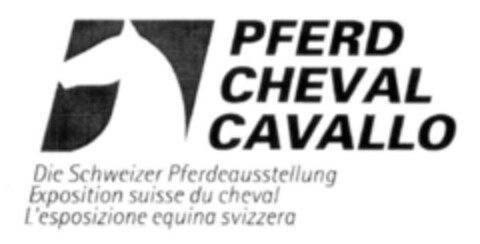 PFERD CHEVAL CAVALLO Die Schweizer Pferdeausstellung Exposition suisse du cheval L'esposizione equina svizzera Logo (IGE, 19.10.2001)