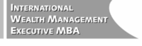 INTERNATIONAL WEALTH MANAGEMENT EXECUTIVE MBA Logo (IGE, 07/07/2004)