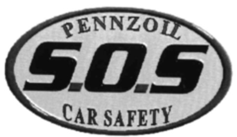 PENNZOIL S.O.S CAR SAFETY Logo (IGE, 01/12/2000)