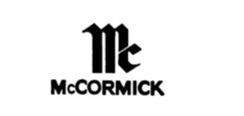 Mc McCORMICK Logo (IGE, 08.02.1980)