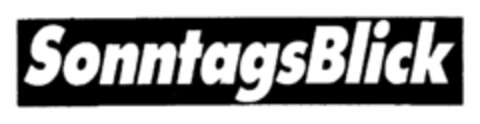 SonntagsBlick Logo (IGE, 16.04.1981)