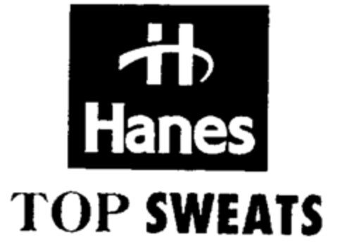 H Hanes TOP SWEATS Logo (IGE, 10.05.1996)