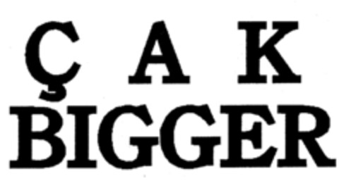 çAK BIGGER Logo (IGE, 29.01.1998)