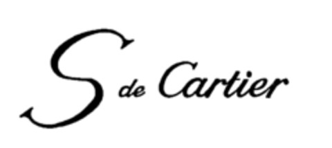 S de Cartier Logo (IGE, 27.10.1980)