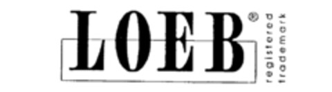 LOEB registered trademark Logo (IGE, 09.08.1988)