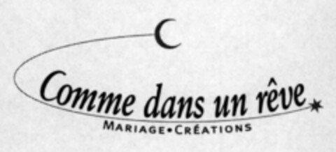 Comme dans un rêve MARIAGE CRÉATIONS Logo (IGE, 09/17/1999)