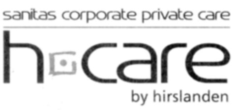 sanitas corporate private care h care by hirslanden Logo (IGE, 04.05.2004)