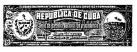 REPUBLICA DE CUBA Logo (IGE, 18.04.1989)