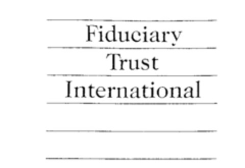 Fiduciary Trust International Logo (IGE, 11/15/1993)