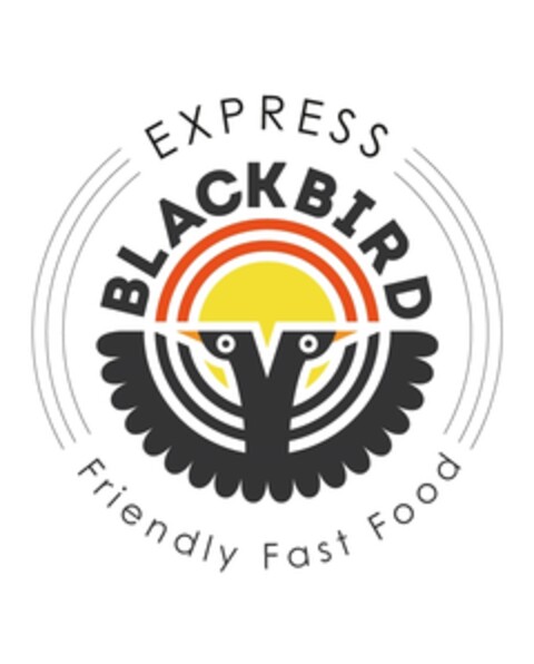 EXPRESS BLACKBIRD Friendly Fast Food Logo (IGE, 09.03.2018)