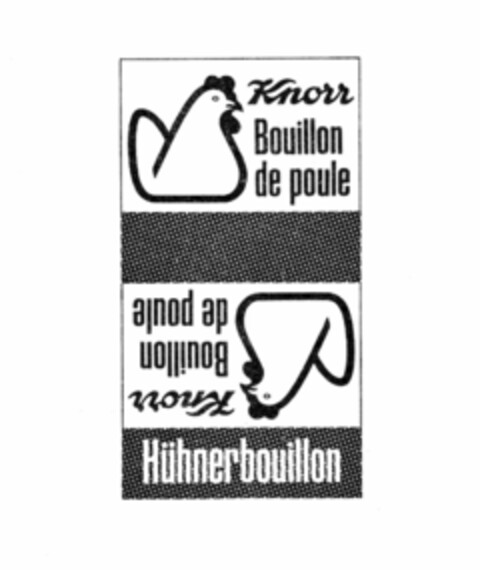 Knorr Bouillon de poule Logo (IGE, 05.01.1979)