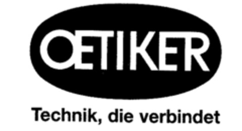 OETIKER Technik, die verbindet Logo (IGE, 04/19/1996)