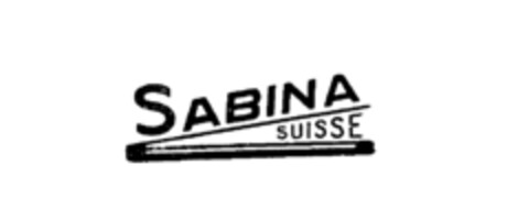 SABINA SUISSE Logo (IGE, 10/17/1979)