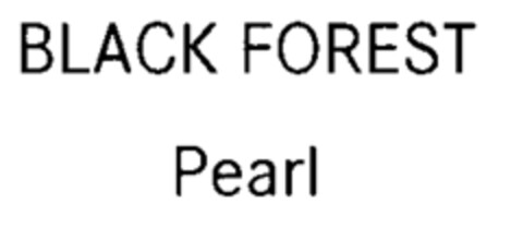 BLACK FOREST Pearl Logo (IGE, 01.06.2001)