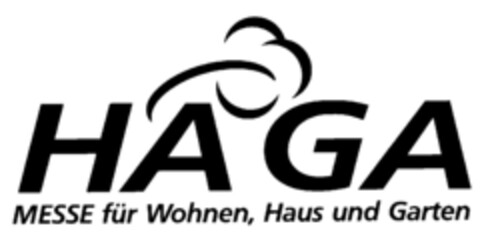 HAGA MESSE für Wohnen, Haus und Garten Logo (IGE, 06.12.2000)