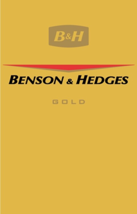 B & H BENSON & HEDGES GOLD Logo (IGE, 26.02.2009)