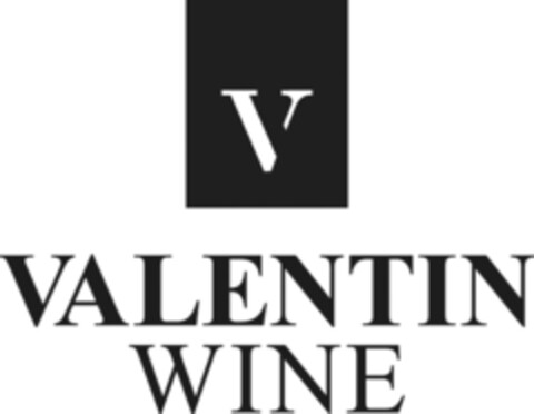 V VALENTIN WINE Logo (IGE, 04/04/2017)