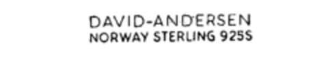 DAVID-ANDERSEN NORWAY STERLING 925S Logo (IGE, 03.04.1992)