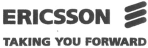 ERICSSON TAKING YOU FORWARD Logo (IGE, 04/22/2005)