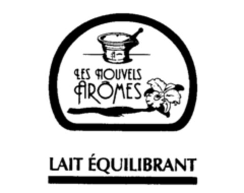 LES NOUVELS ARôMES LAIT éQUILIBRANT Logo (IGE, 26.03.1993)