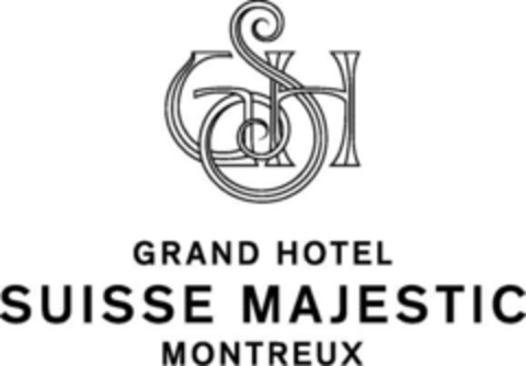 GSH GRAND HOTEL SUISSE MAJESTIC MONTREUX Logo (IGE, 25.03.2019)