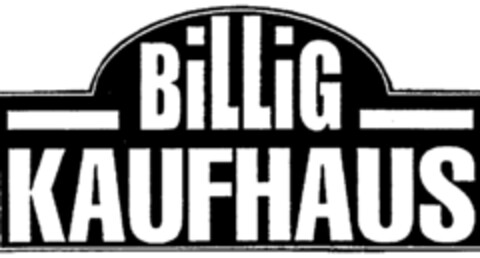 BiLLiG KAUFHAUS Logo (IGE, 22.12.2003)