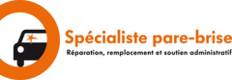 Spécialiste bare-brise Réparation, remplacement et soutien administratif Logo (IGE, 01.10.2015)