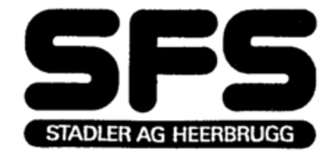 SFS STADLER AG HEERBRUGG Logo (IGE, 02.07.1990)