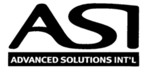 ASI ADVANCED SOLUTIONS INT'L Logo (IGE, 31.10.2001)