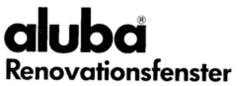 aluba Renovationsfenster Logo (IGE, 06.01.1993)