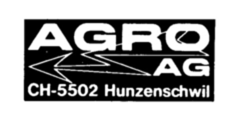 AGRO AG 5502 Hunzenschwil Logo (IGE, 27.01.1982)
