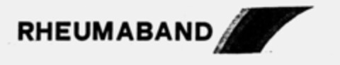 RHEUMABAND Logo (IGE, 28.02.1991)